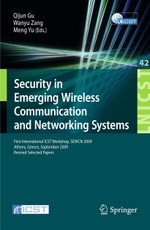 Security in Emerging Wireless Communication and Networking Systems