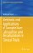 Methods and Applications of Sample Size Calculation and Recalculation in Clinical Trials