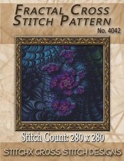 Fractal Cross Stitch Pattern No. 4042