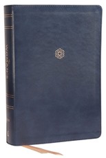 Niv, the Woman's Study Bible, Leathersoft, Blue, Full-Color, Thumb Indexed
