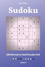 Sudoku - 200 Normal to Hard Puzzles 9x9 vol.6