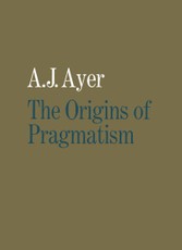 The Origins of Pragmatism