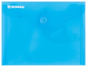 Aplankas-vokelis su spaustuku A6 mėlynas