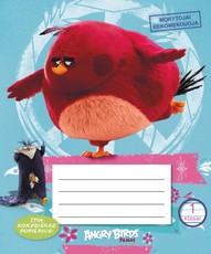 MOKYTOJAI REKOMENDUOJA: ypač kokybiško, nepergeriančio rašalo popieriaus 1 klasės sąsiuvinis linijomis. Angry Birds (12 l.)