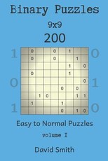 Binary Puzzles - 200 Easy to Normal Puzzles 9x9 Vol.1