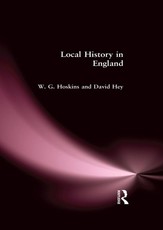 Hoskins, W: Local History in England