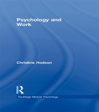 Hodson, C: Psychology and Work