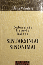 Dabartinės lietuvių kalbos sintaksiniai sinonimai