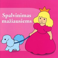 Spalvinimas mažiausiems (rožinė)