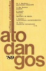 Atodangos '89. Vertimų almanachas Atodangos '89. Vertimų almanachas