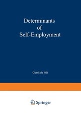 Determinants of Self-Employment