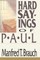 Hard Sayings of Paul
