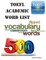 TOEFL Academic Word List