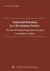 Industrial Relations in a Developing Society: