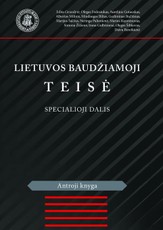 Lietuvos baudžiamoji teisė. Specialioji dalis. 2 knyga