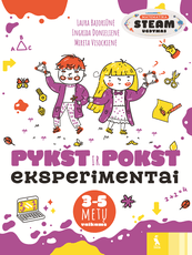 Matematikos eksperimentai „Pykšt ir Pokšt“  3-5 metų vaikams