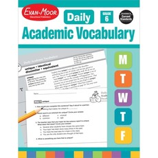 Daily Academic Vocabulary, Grade 6 Teacher Edition
