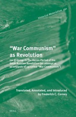 "War Communism" as Revolution