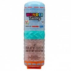 Plastikinė masė „Wonder Factory Never Dry Dough“, šviesiai mėlyna, oranžinė