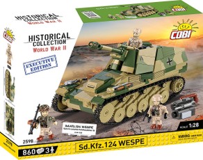 Konstruktorių rinkinys SD.KFZ.124 Wespe, 860 detalių