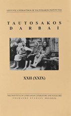 Tautosakos darbai XXII (XXIX)