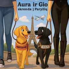 Aura ir Gio skrenda į Paryžių