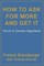 How To Ask For More and Get It