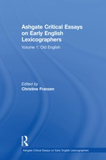 Ashgate Critical Essays on Early English Lexicographers