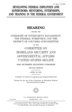 Developing federal employees and supervisors