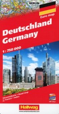 Deutschland Strassenkarte 1:750 000
