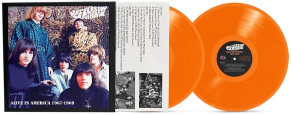 Vinilinė plokštelė LP JEFFERSON AIRPLANE „Alive In America 1967–1969“ (Orange Vinyl) (2LP)