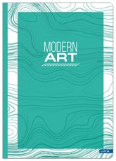 Knyga A4 96lap 70g linija MODERN