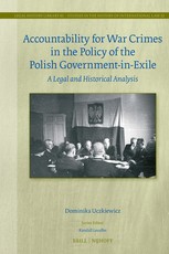 Accountability for War Crimes in the Policy of the Polish Government-In-Exile