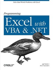 Programming Excel with VBA and .Net
