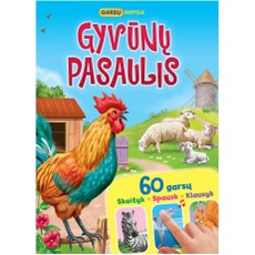 Gyvūnų pasaulis. 60 gyvūnų balsų: skaityk, paspausk, išgirsk
