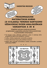 Progimnazijos matematikos kurso (5-8 klasių) teminio kartojimo uždaviniai dviem analogiškais variantais A ir B