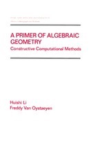 A Primer of Algebraic Geometry