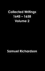 Collected Writings 1645 - 1658 Volume 2
