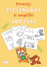 Pirmieji piešinukai ir angliški žodžiai