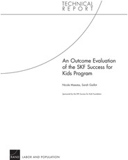 An Outcome Evaluation of the SFK Success for Kids Program