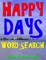 Happy Days Word Search