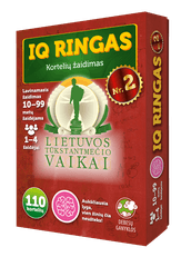 IQ ringas Nr. 2. Kortelių žaidimas. Lietuvos tūkstantmečio vaikai
