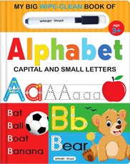 My Big Wipe and Clean Book of Alphabet for Kids