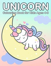 Unicorn Colouring Book for Kids Ages 4-8