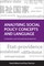 Analysing Social Policy Concepts and Language