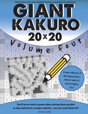 Giant Kakuro Volume 4