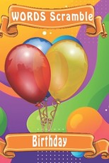 word scramble Birthday
