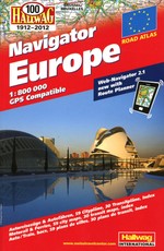 Europos kelių atlasas. Navigator Europe. M 1:800 000