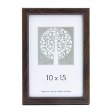 Rėmelis A6 10x15cm tamsaus medžio sp.