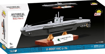 Konstruktorius U-Boot VIIC U-96, 162 detalės